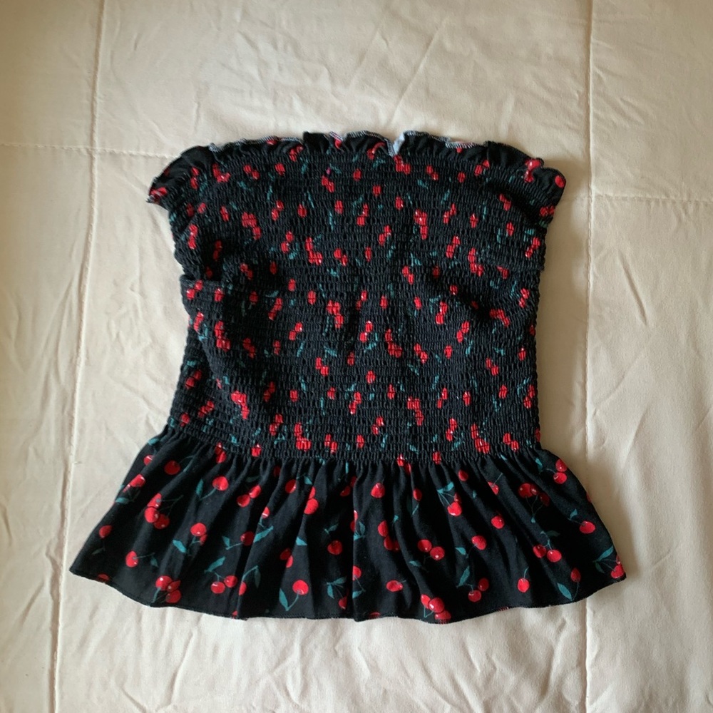 Cherry tube top